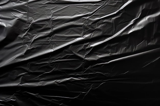 Free photo black shimmering plastic sheet