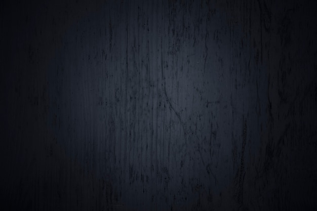 Free Photo black smooth wooden textured background