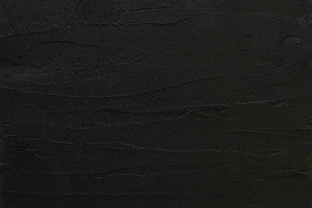 Free Photo black wall paint textured background