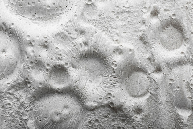 Free photo black and white details of moon texture concept