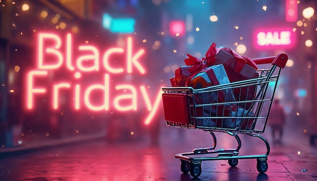 Free photo blackfriday celebration marketing