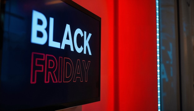 Free photo blackfriday celebration marketing