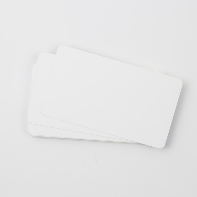 Blank business card template