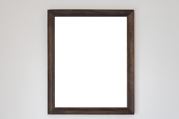 Blank photo frame