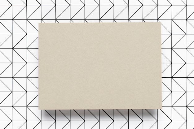 Blank retro envelope wedding invitation