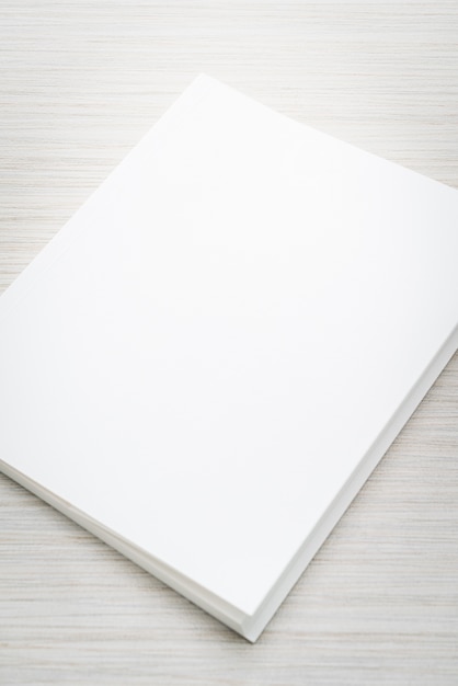 Free Photo blank white mock up book