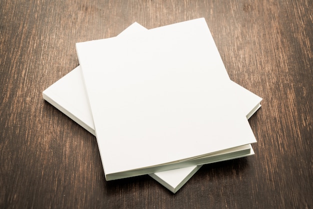 Free photo blank white mock up book