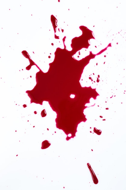 Free Photo blood splash