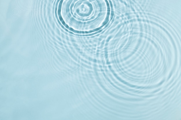 Free photo blue background, water ripple texture