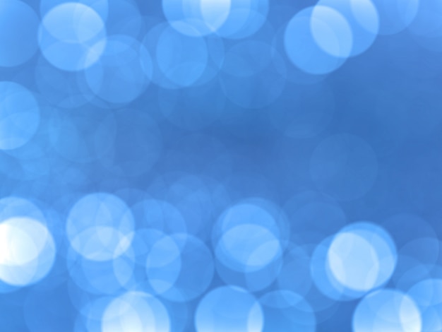 blue bokeh background