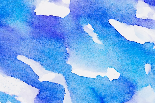 Blue brush paint texture