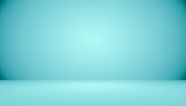 Blue gradient abstract background empty room with space for your text and picture