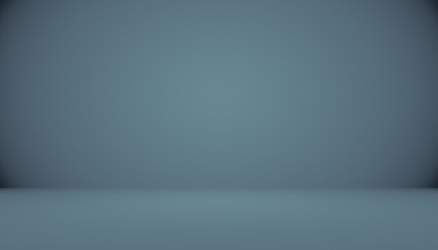 Blue gradient abstract background empty room with space for your text and picture.