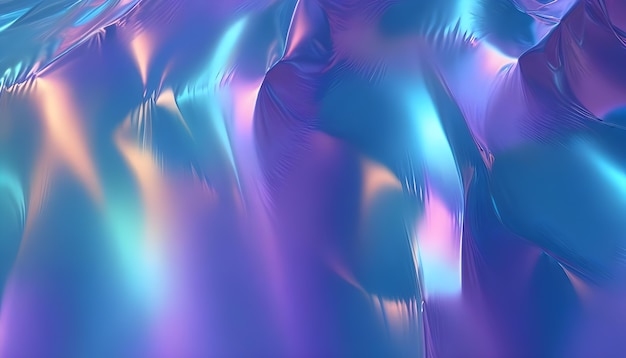 Free photo blue iridescent texture background