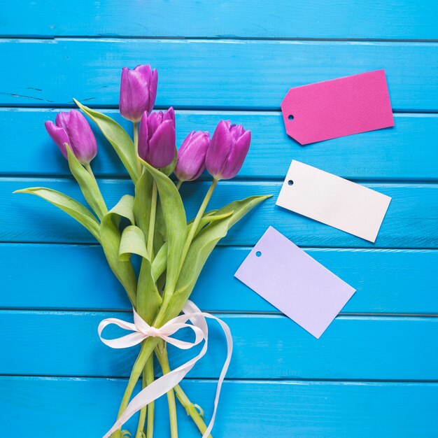 Free Photo blue mothers day background