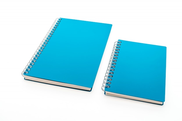 Blue notebooks