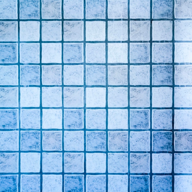 Free Photo blue pool tile pattern