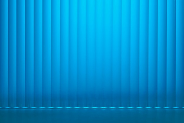 Blue product backdrop with patterned glass