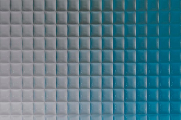 Blue product backdrop with patterned glass