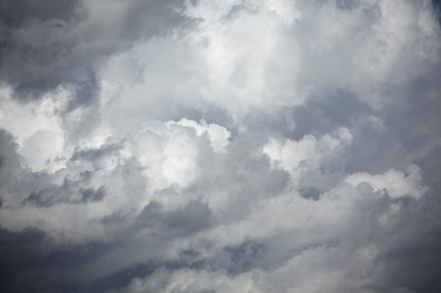 Free photo blue sky with cloud closeup