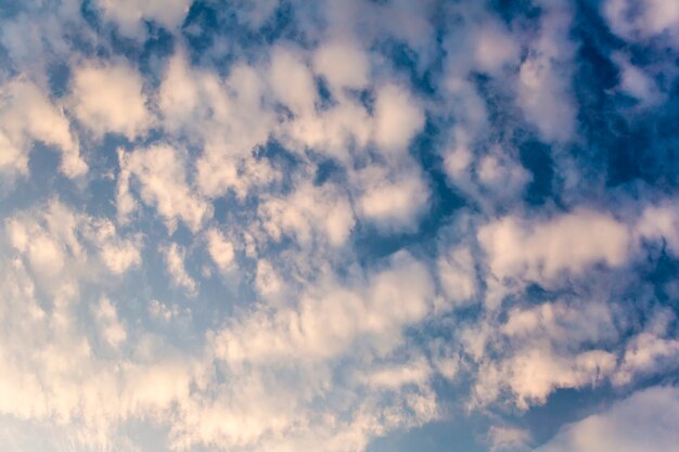 blue sky with clouds