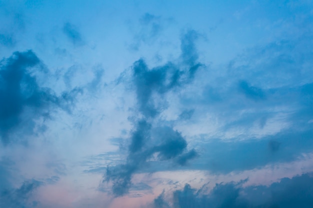 Free Photo blue sky with clouds