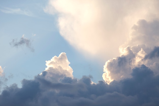 Free Photo blue sky with white clouds background