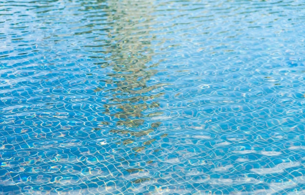 Free Photo blue swimming pool rippled water .