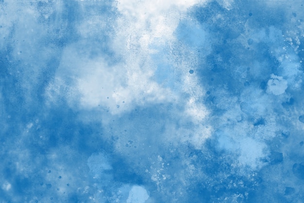 Free Photo blue watercolor background