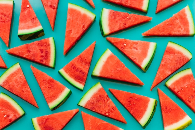 Free Photo blue watermelon background