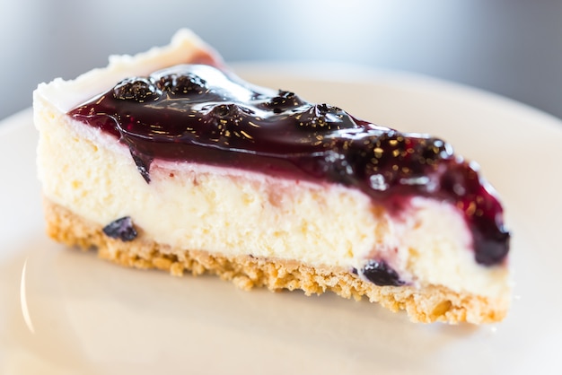 Blueberry cheese cake