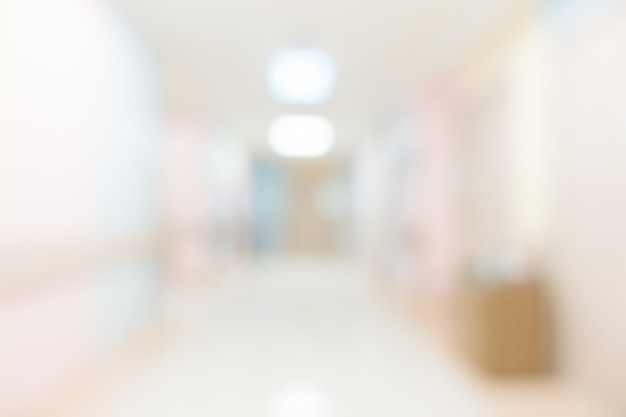 Free Photo blur hospital and clinic interior