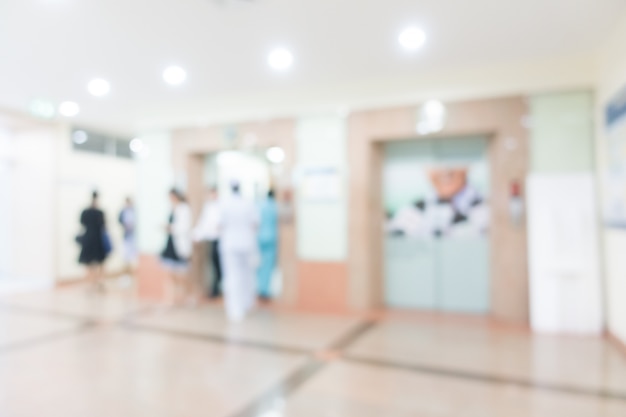 Free Photo blur hospital