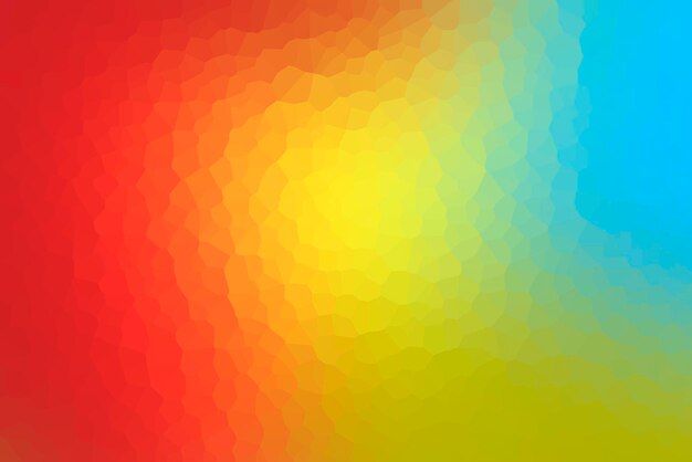 Blurred pop abstract background with vivid primary colors