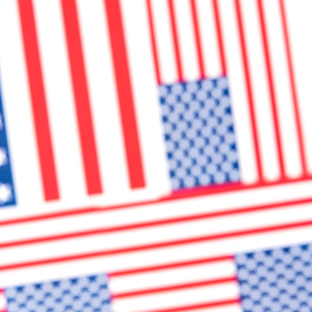 Free Photo blurred us flags