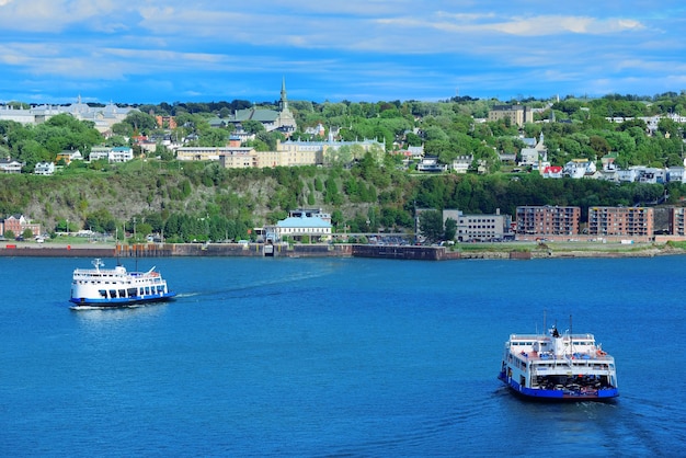 Boat in Quebec City