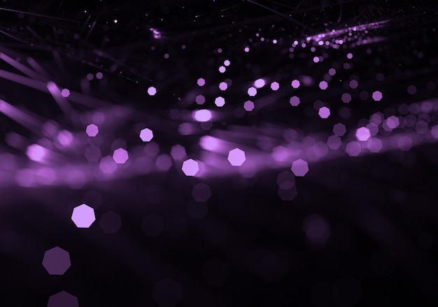 Bokeh purple lights background