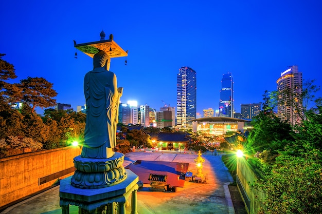 Bongeunsa Temple in Seoul, Korea