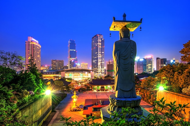 Bongeunsa Temple in Seoul, Korea