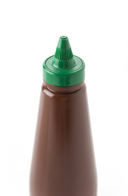 bottle of barbecue sauce