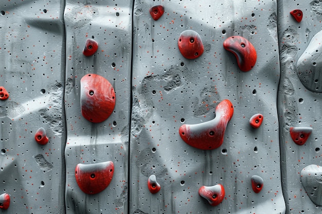 Free photo bouldering wall background for rock climbing practice