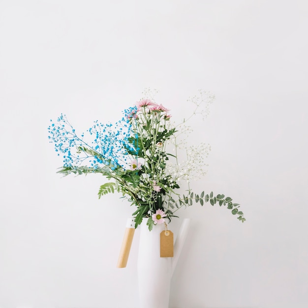 Bouquet in flower pot