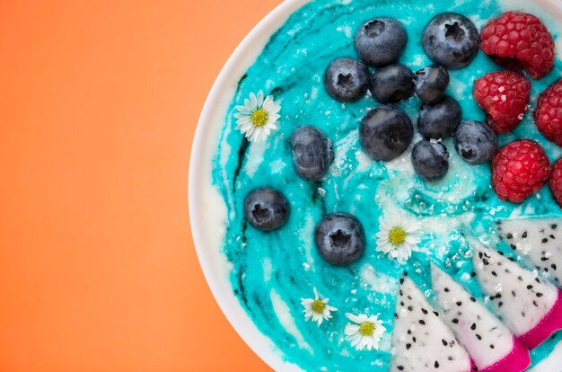 Bowl full of mixed berries