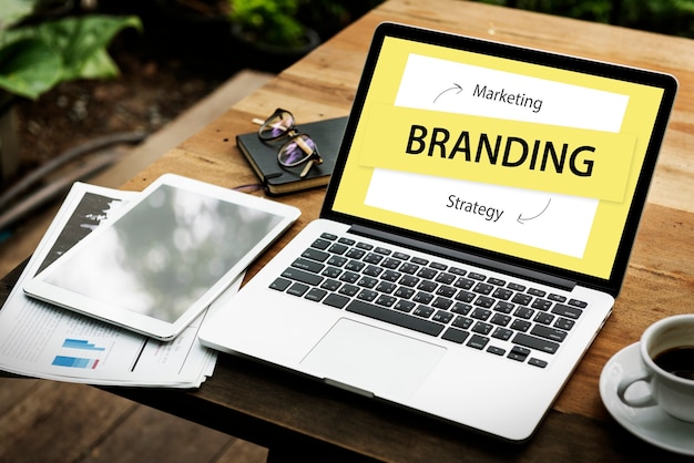 Free Photo branding strategy marketing business graphic design