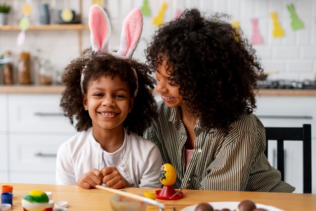 Brazilian people celebrating easter