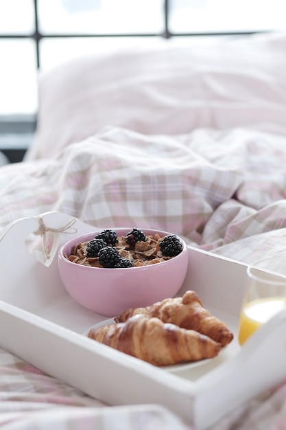 Breakfast in bed