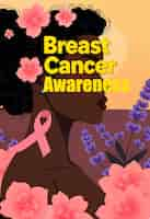 Free photo breast cancer awareness illustration