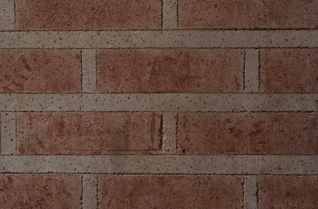 Brick wall surface