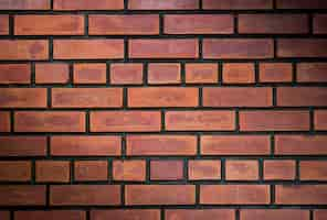 Free photo brick wall texture background