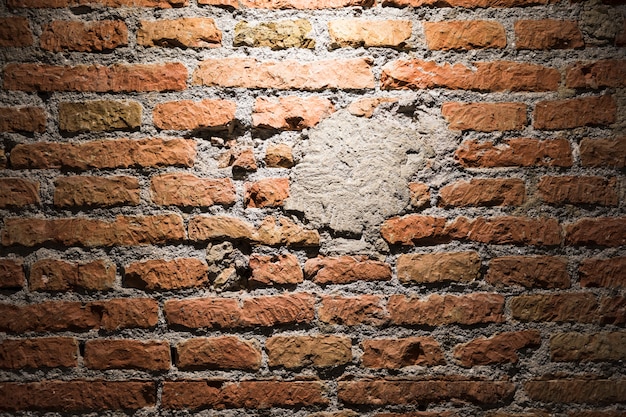 Free photo brick wall texture close up